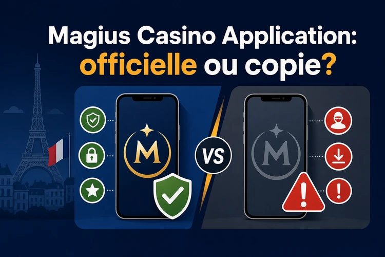 Magius Casino Application: application officielle ou copie?
