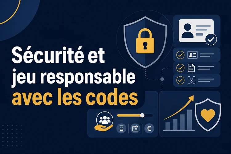 Sécurité et jeu responsable avec les codes