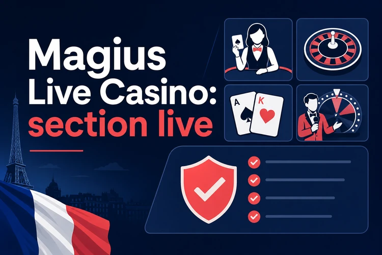Magius Live Casino: que peut signifier une section live?