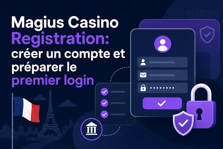 Magius Casino Registration: créer un compte et préparer le premier login