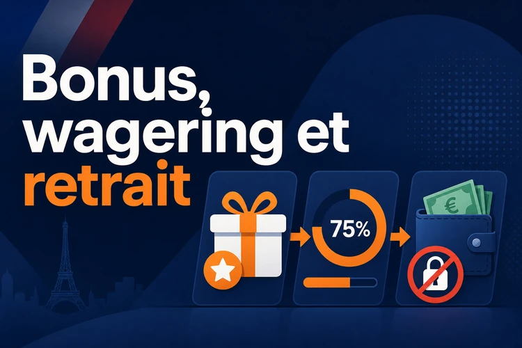Bonus, wagering et retrait: une source fréquente de malentendu